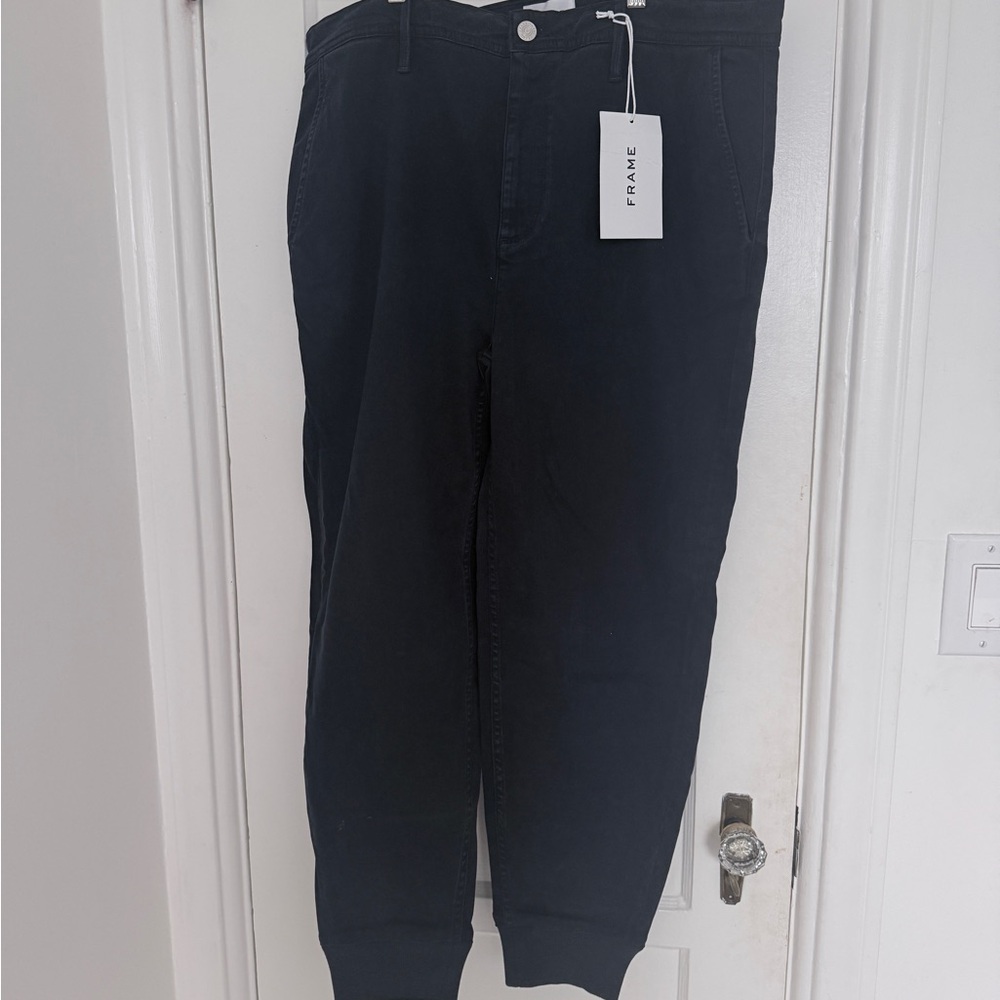 Frame Denim Navy Cargo Pants